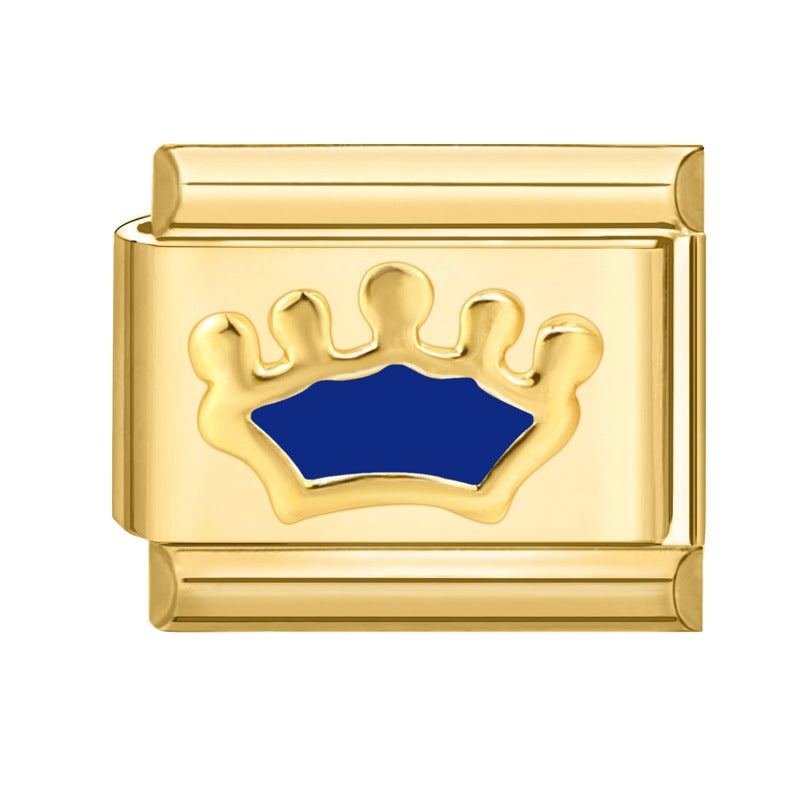 Wholesale Italian Charm Bracelet 9mm DIY Splicing Creative Pattern Stainless Steel Composable Bracelet