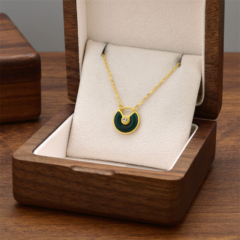 Wholesale Luxury Titanium Steel Necklaces ACC-NE-Quanx004