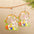 Wholesale Easter Bunny Egg Wooden Earrings