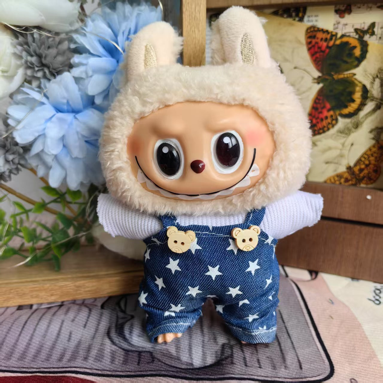 Wholesale Cute cartoon mini doll clothes