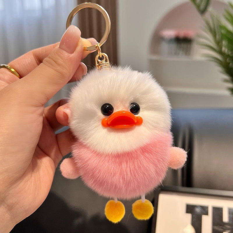 Wholesale Cartoon Little Duck Keychain  Cute Keychain