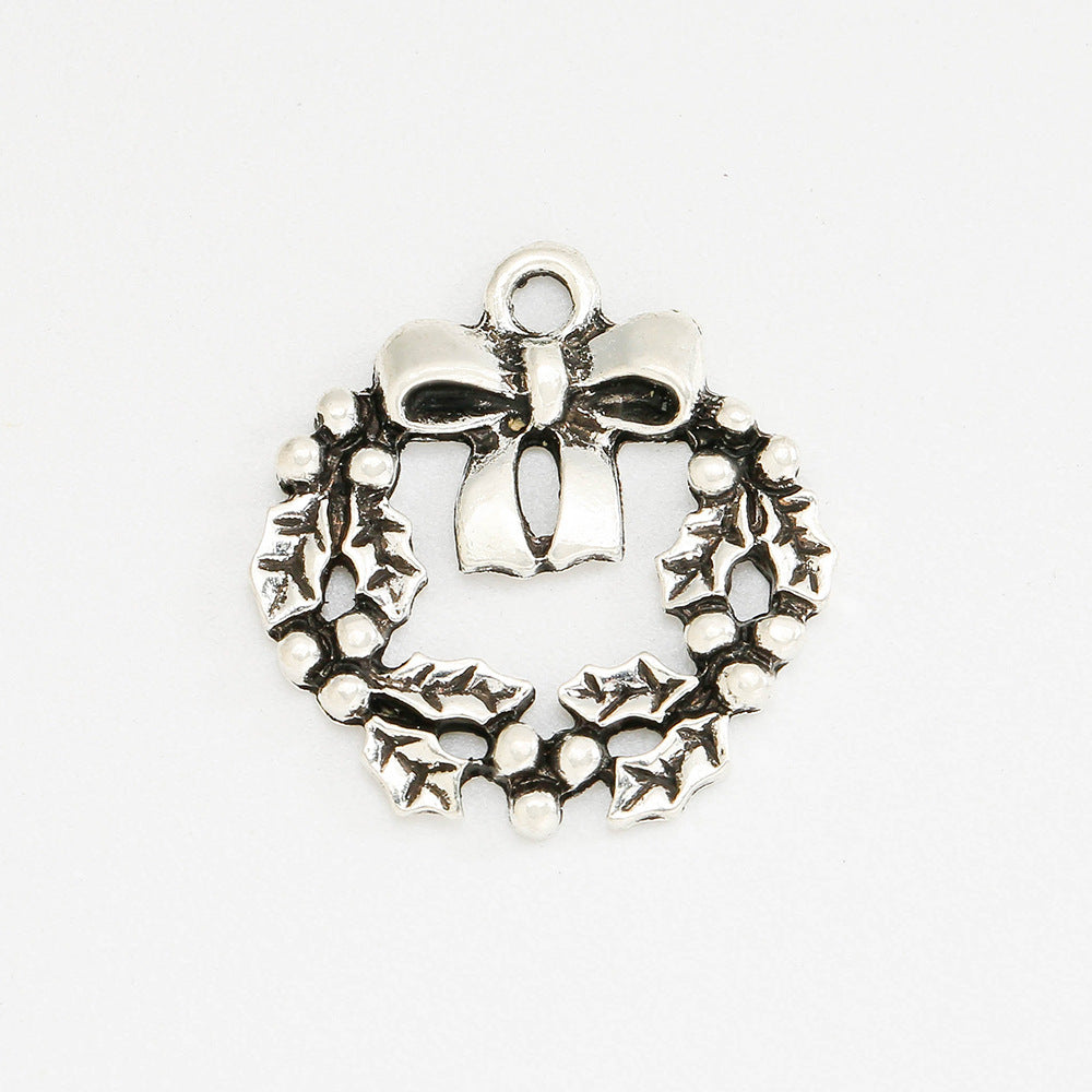 Wholesale 5pcs Christmas Alloy Oil Drop Diy Bracelet Necklace Jewelry Accessories ACC-PT-Yongc002