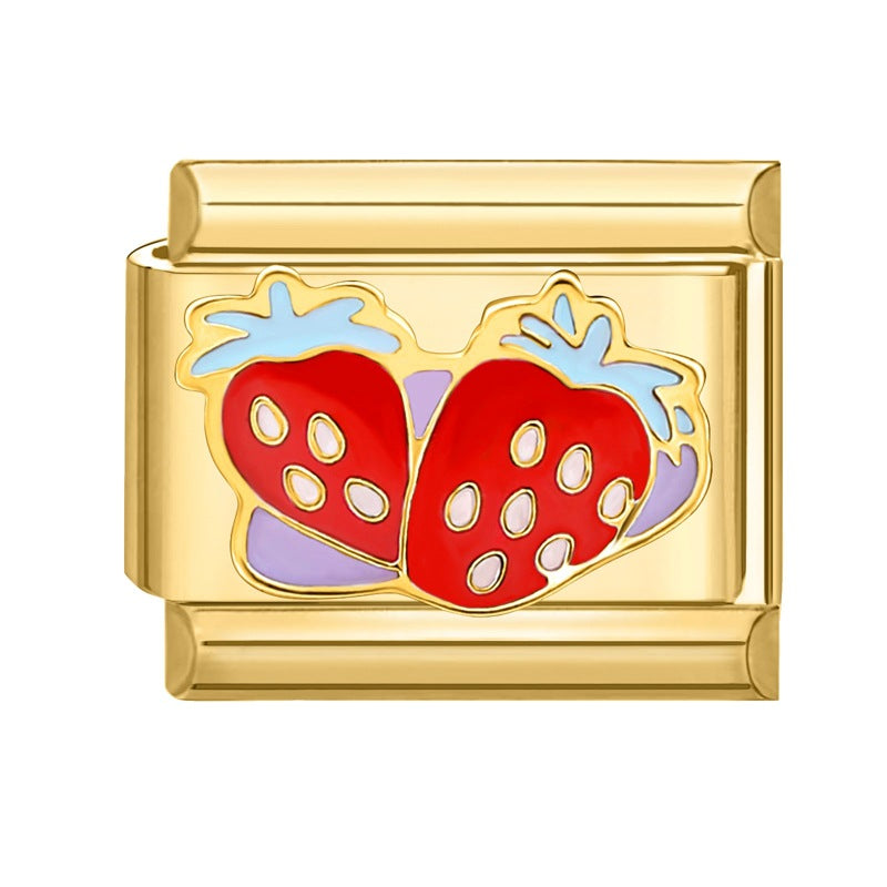 Großhandel italienisches Charmearmband 9mm DIY Spleißen süßer kreativer Anhänger Edelstahl komponierbares Armband