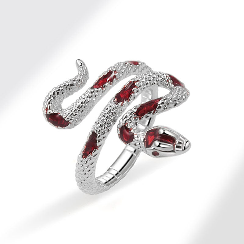 Wholesale Copper Adjustable Snake Ring - Everyday Fashion Accessory for Resale