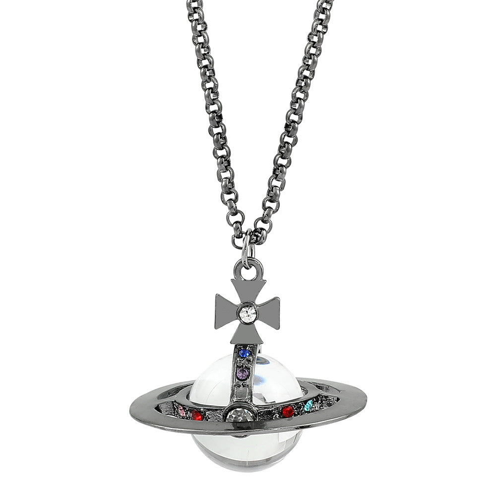 Wholesale Diamond Planet Three-dimensional Necklaces ACC-NE-Zhuox002