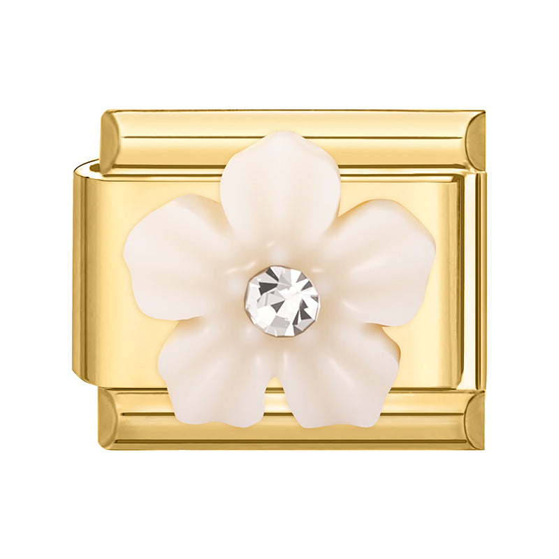 Wholesale Italian Charm Bracelet 9mm DIY Splicing Cute Creative Stainless Steel Composable Bracelet