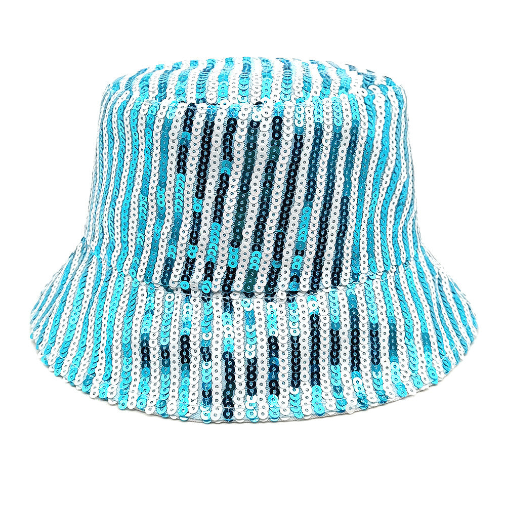 Wholesale  Sequin Performance Basin Hat Bucket Hat