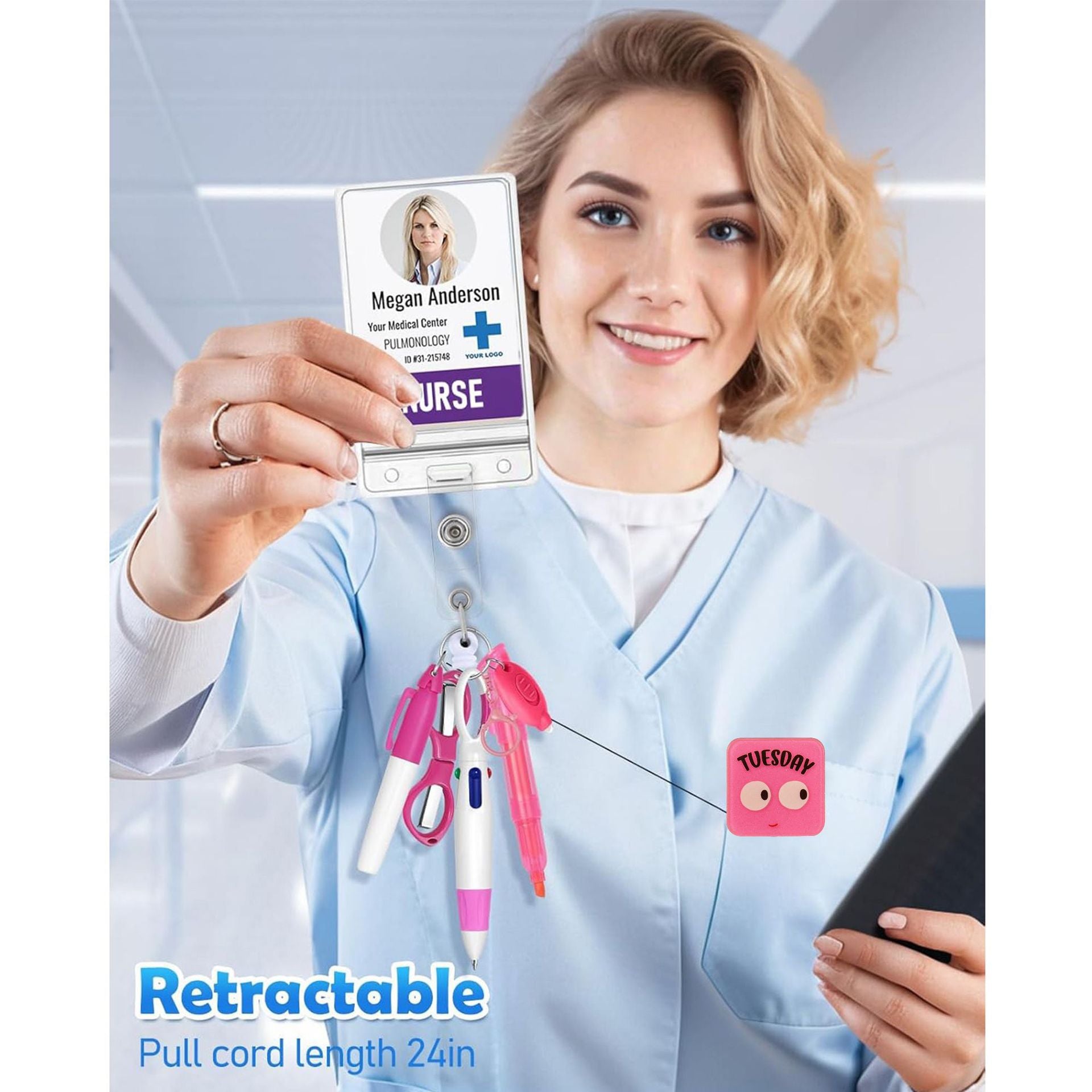 Wholesale Fun and Creative Nurse Badge Badge Reels