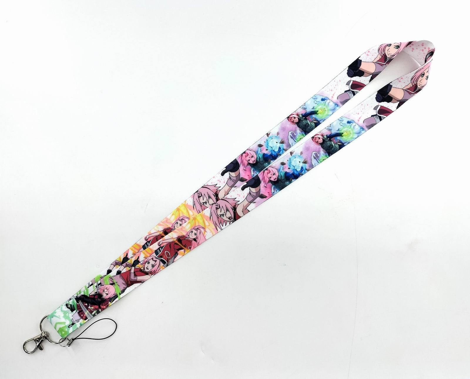 Wholesale Cartoon Anime Mobile Phone Strap Long Badge Camera Strap Neck Hanging Keychains ACC-KC-Zhans003