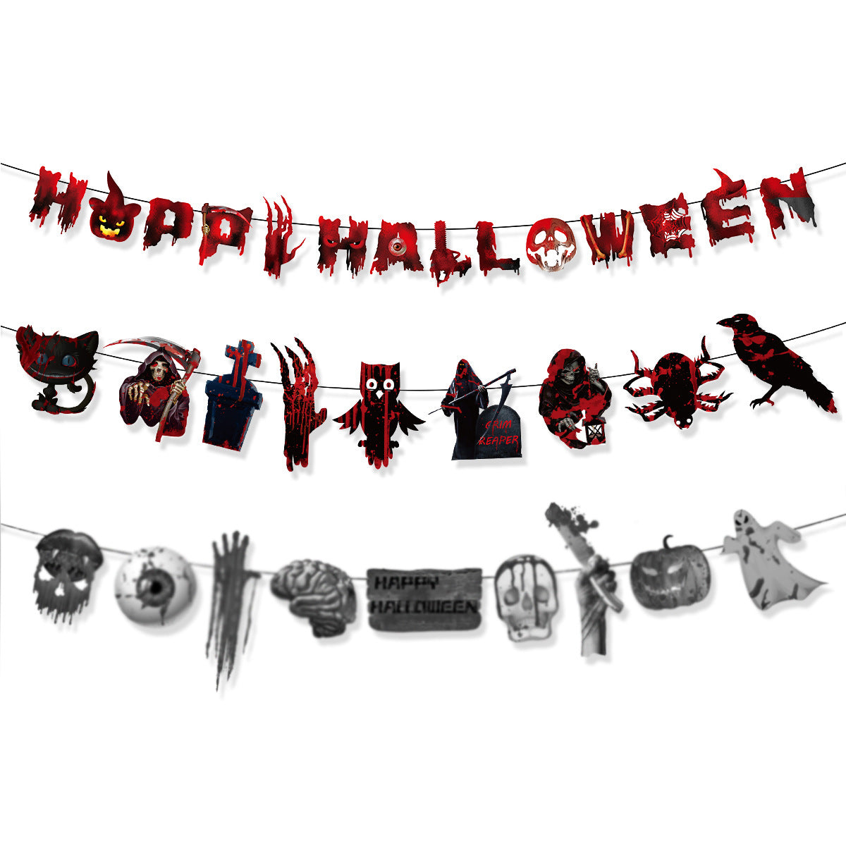 Wholesale  flag decoration ghost festival horror theme banner
