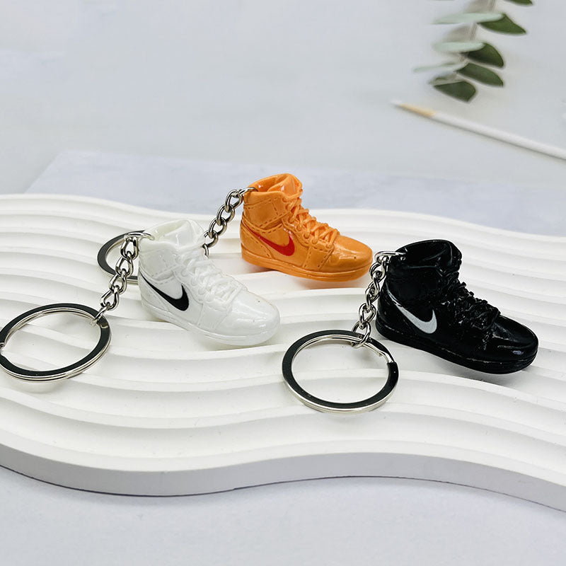 Wholesale three-dimensional  sneaker bag keychains