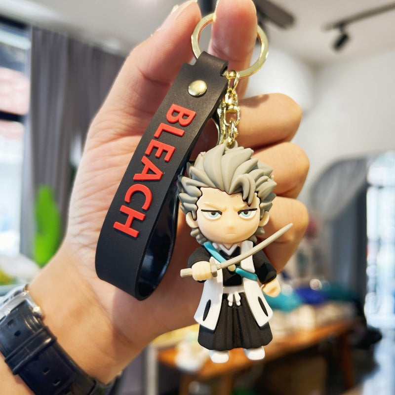 Wholesale Cartoon PVC Soft Glue Keychain ACCVIP-KC-WuY001