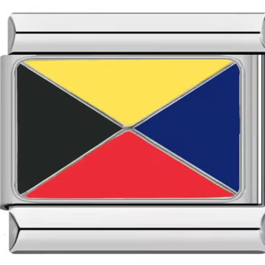 Wholesale  Module Flag Stainless Steel Bracelet - Trendy Fashion Accessory Gift