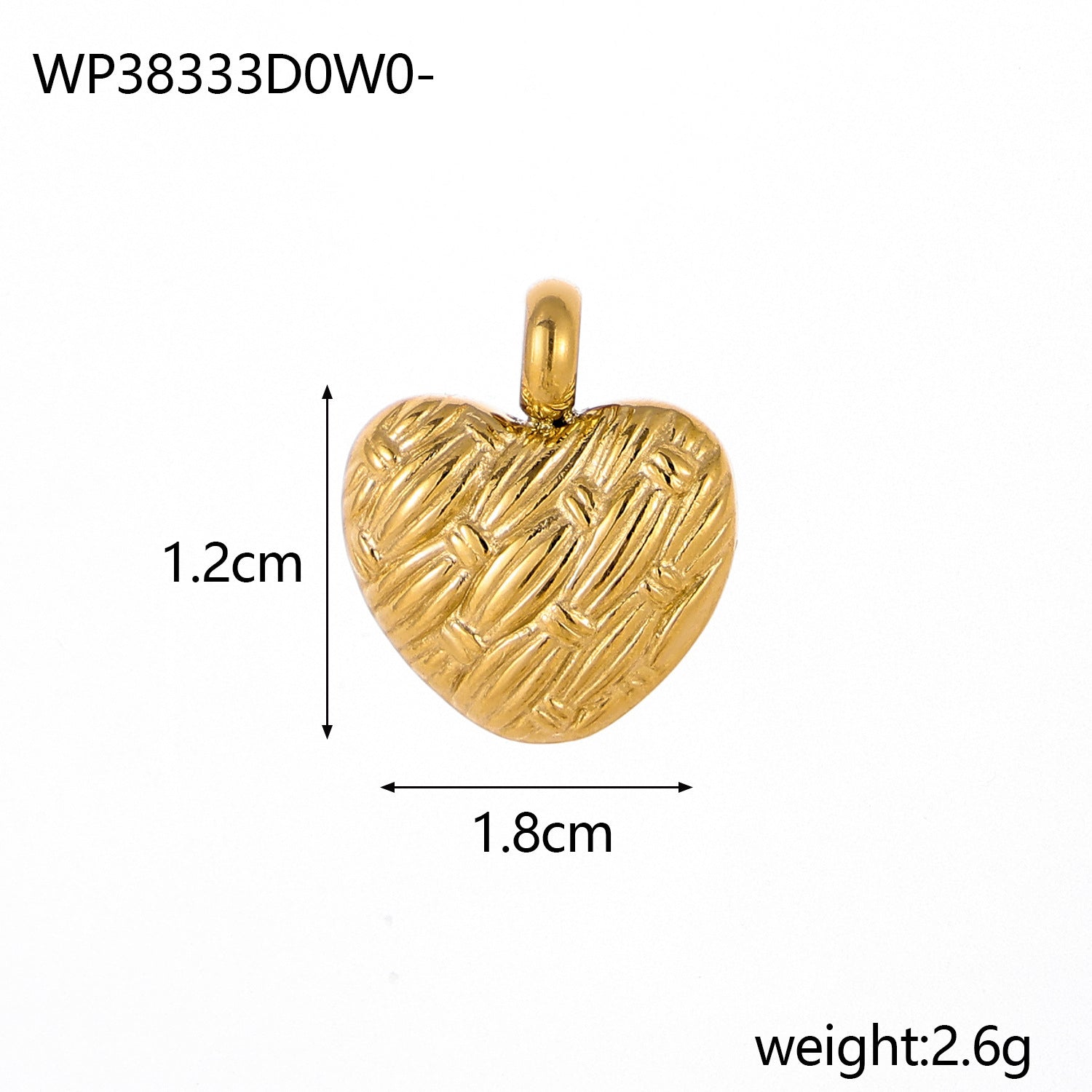 Wholesale love heart pendant stainless steel  pendant