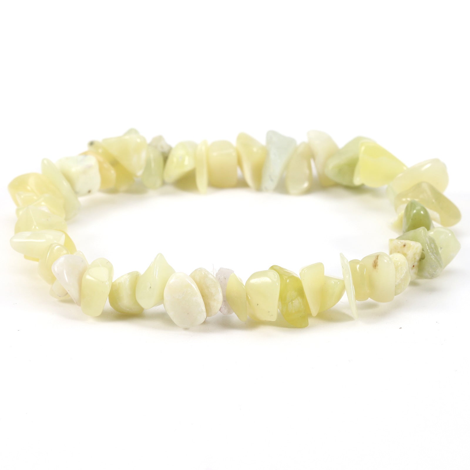 Wholesale Geometric Natural Stone Bracelet Irregular Gravel Beads Elastic Handmade Jewelry Accessory for Boutique Resale