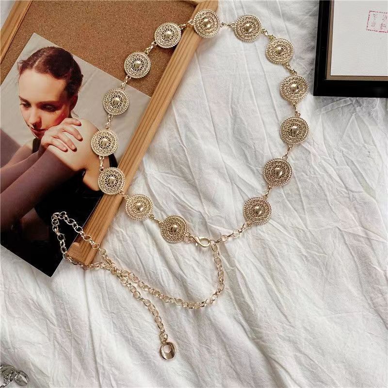 Wholesale  Retro Metal Waist Chain Women's Accessories