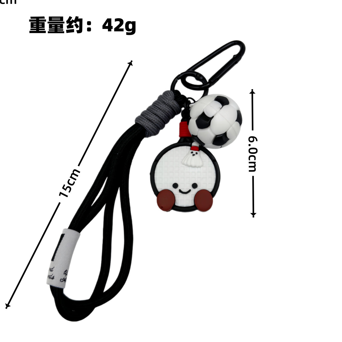 Wholesale Cartoon Badminton Racket Keychains