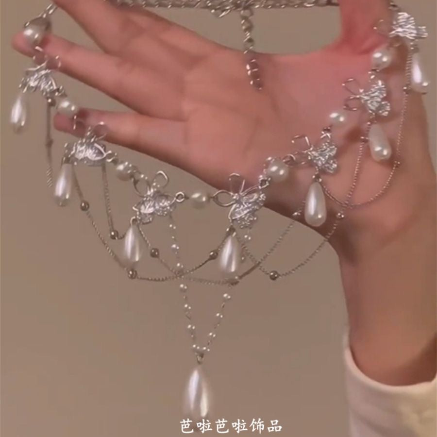 Wholesale  exaggerated flash zirconium necklace