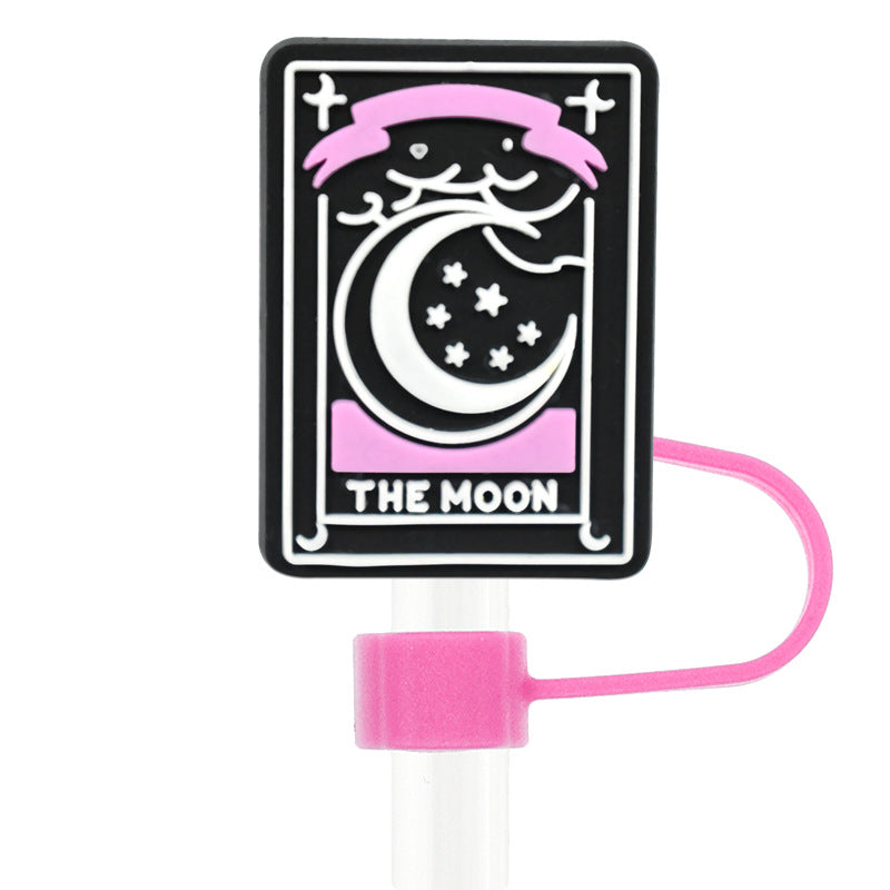 Wholesale Random 100pcs     10mm PVC Soft Straw Tube Cap