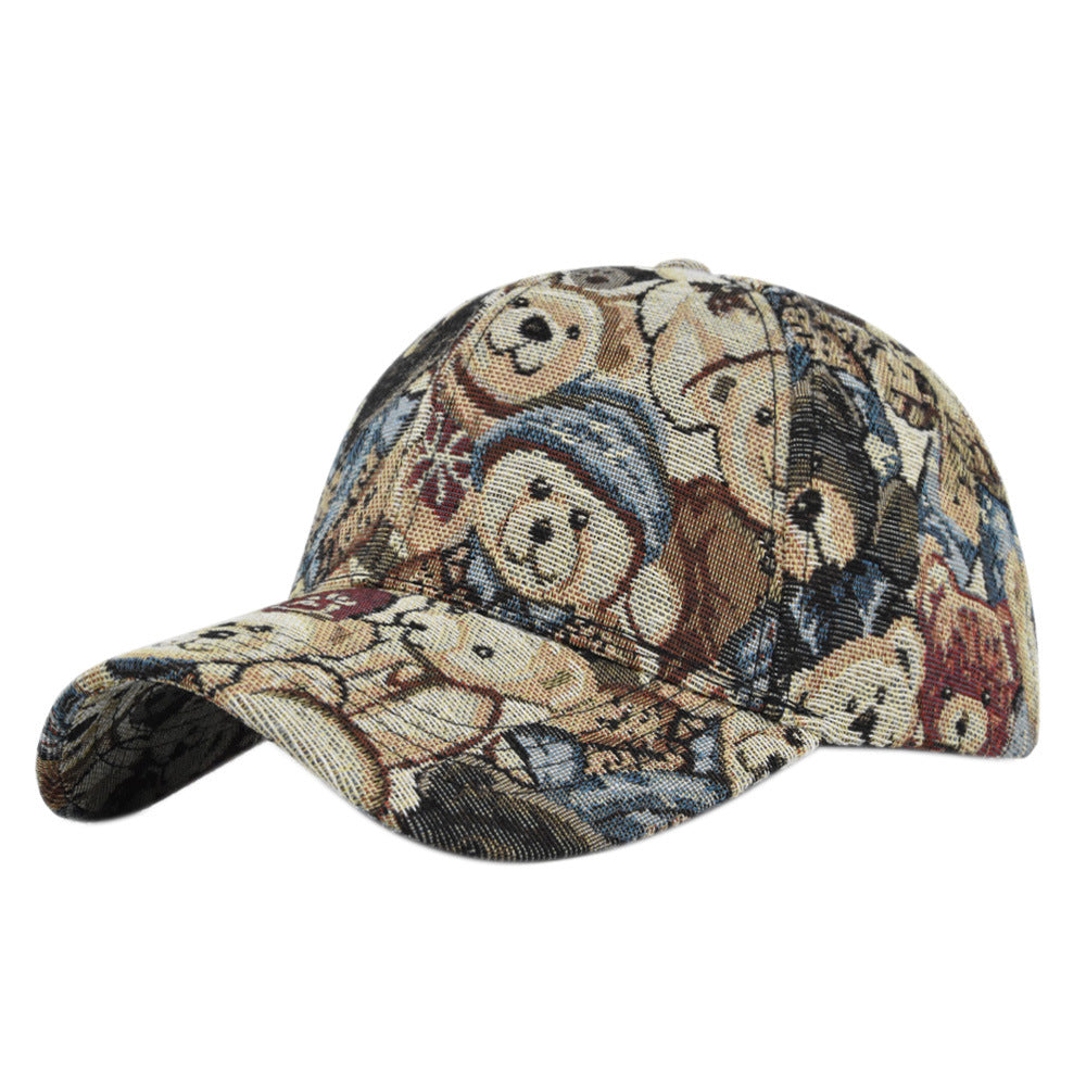 Wholesale Retro Cartoon Animal Baseball Caps ACC-HT-YMX009