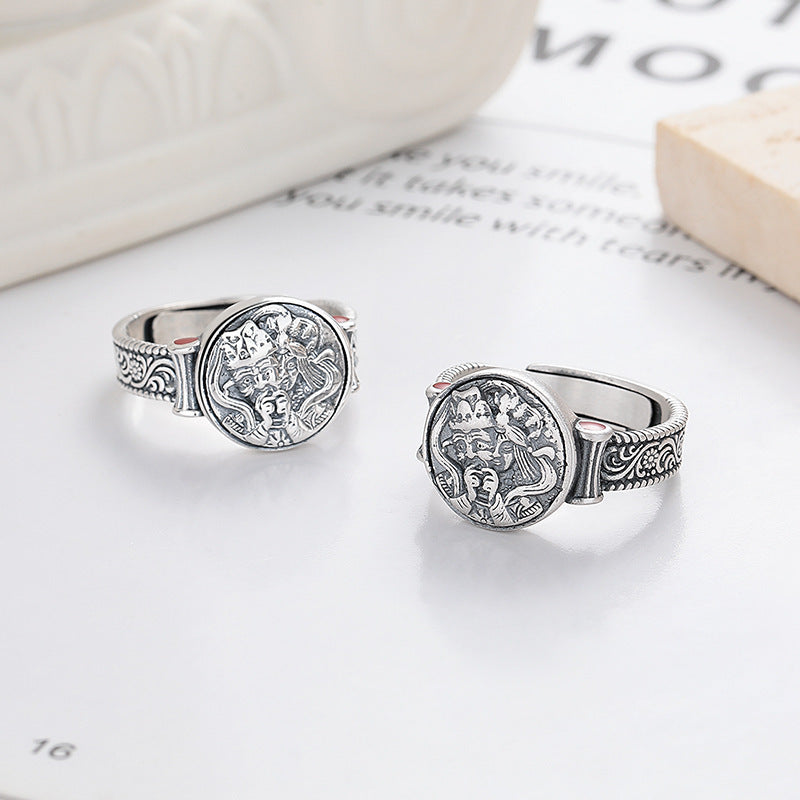 Wholesale Vintage Distressed Adjustable Rings ACC-RS-LanHe002