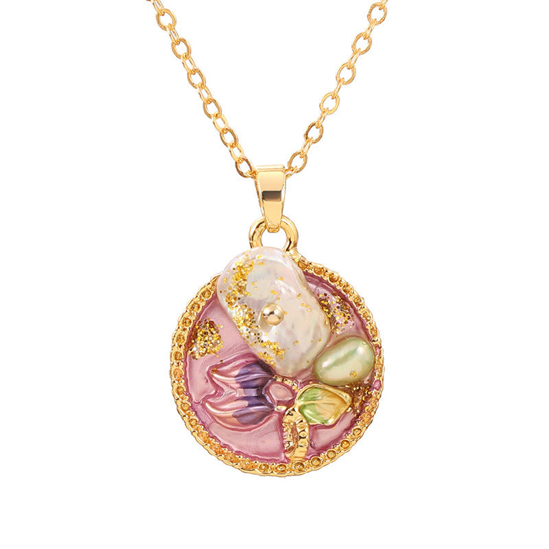 Wholesale Baroque Natural Pearl Necklace