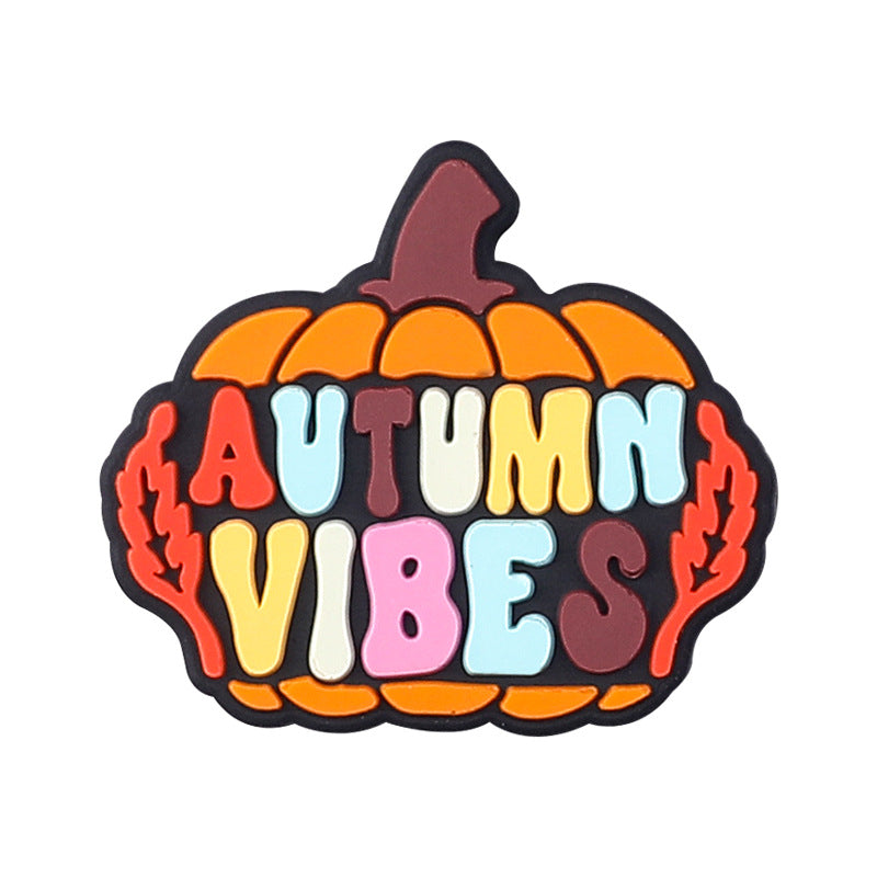 Wholesale 20pcs Cartoon Scarecrow Silicone Beads Focal Beads DIY Beaded Pen Accessories ACC-BDS-RongFa015