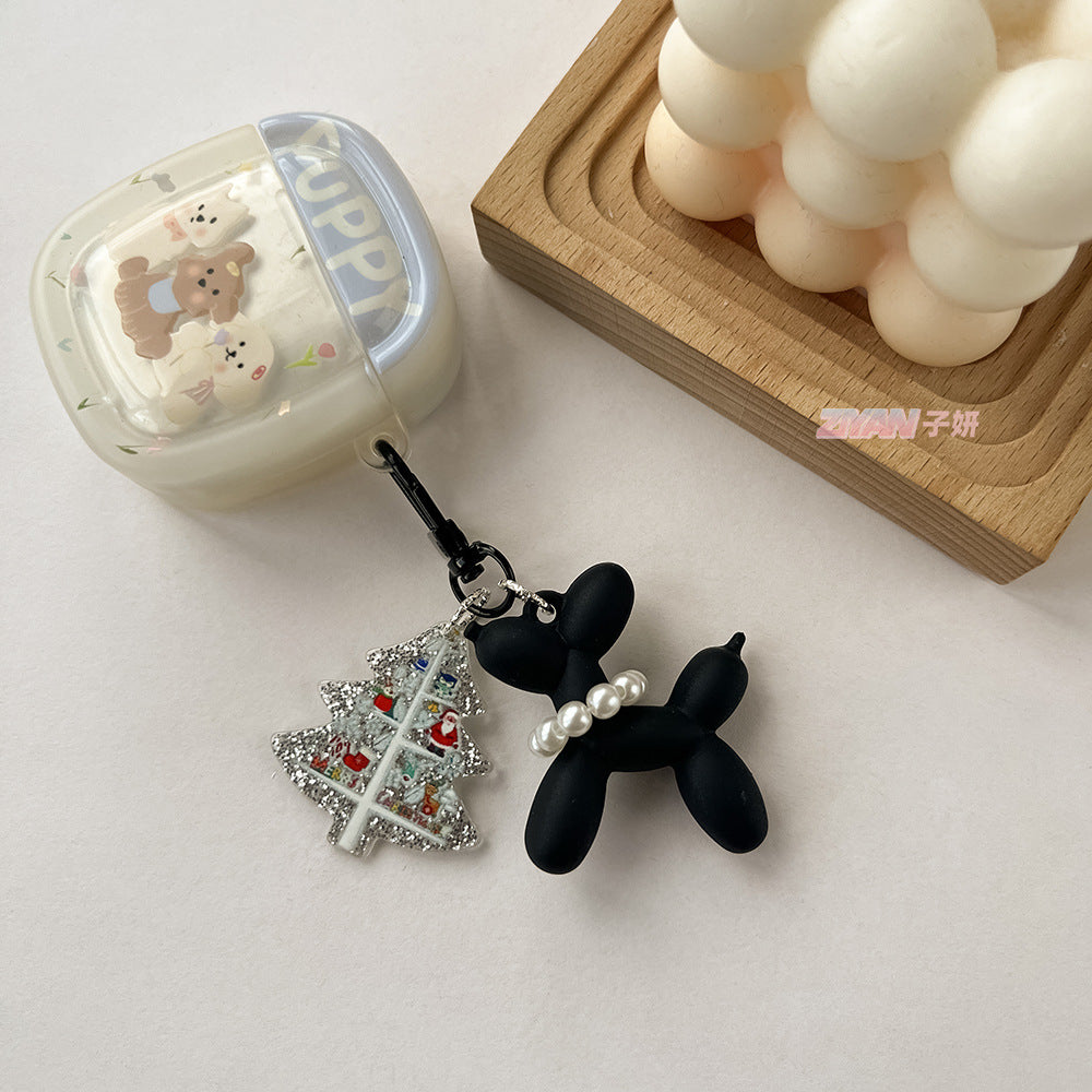 Wholesale Cartoon Acrylic Puppy Keychain ACC-KC-ZiYan003