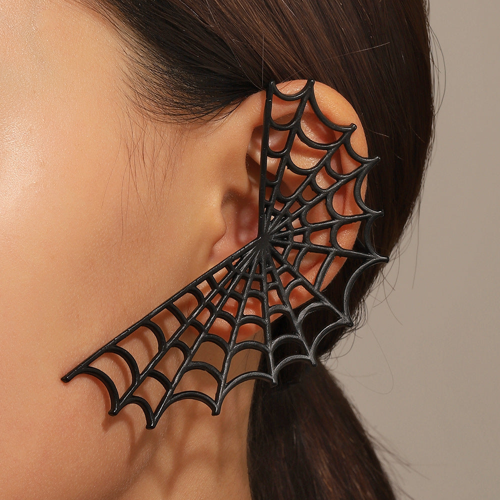 Wholesale  Web Ear Cuffs Punk Gothic Style Fashion Jewelry Accessory