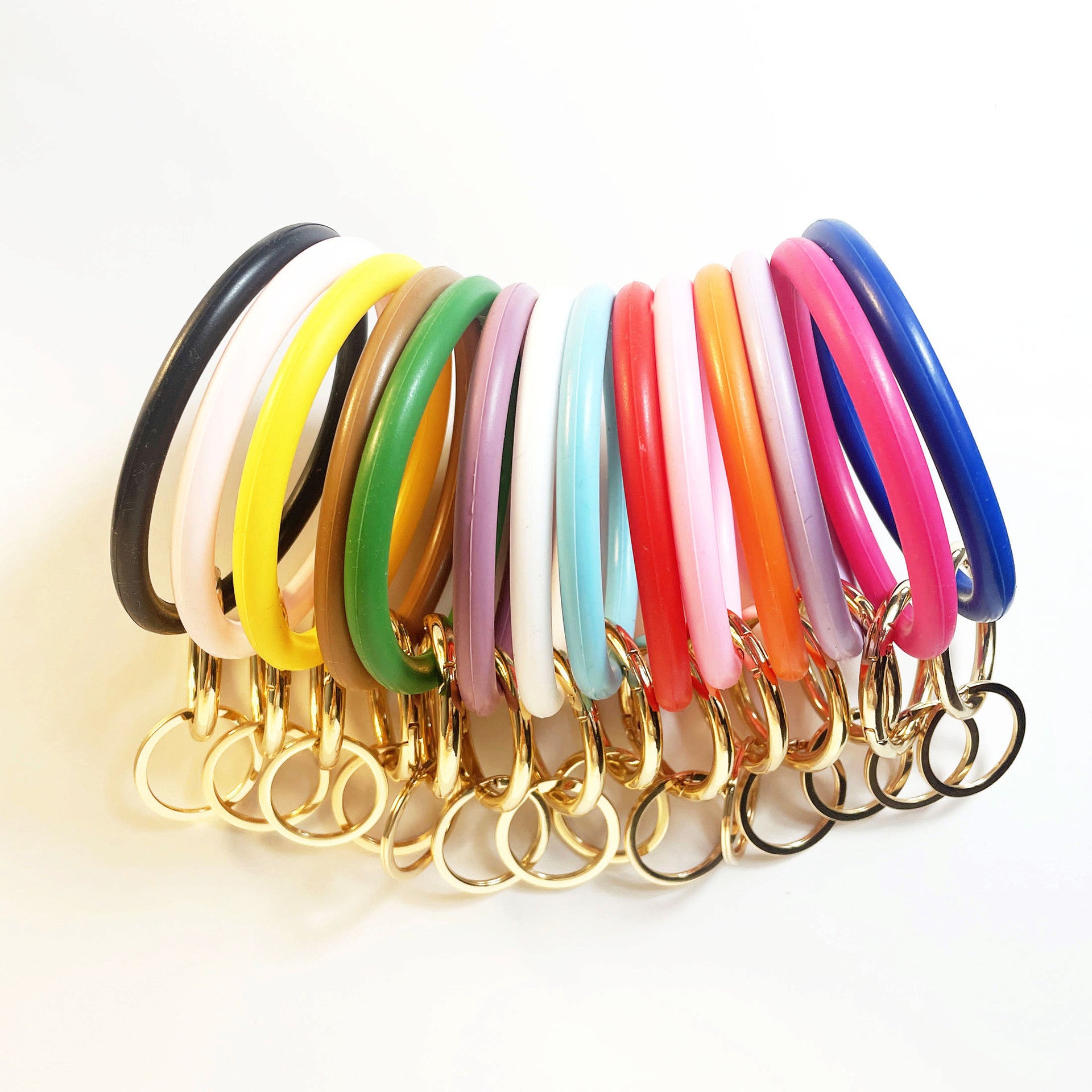 Wholesale Trendy Love &  Water Drop Design Metal Keychain,  Black,  Car Key Accessory &  Gift