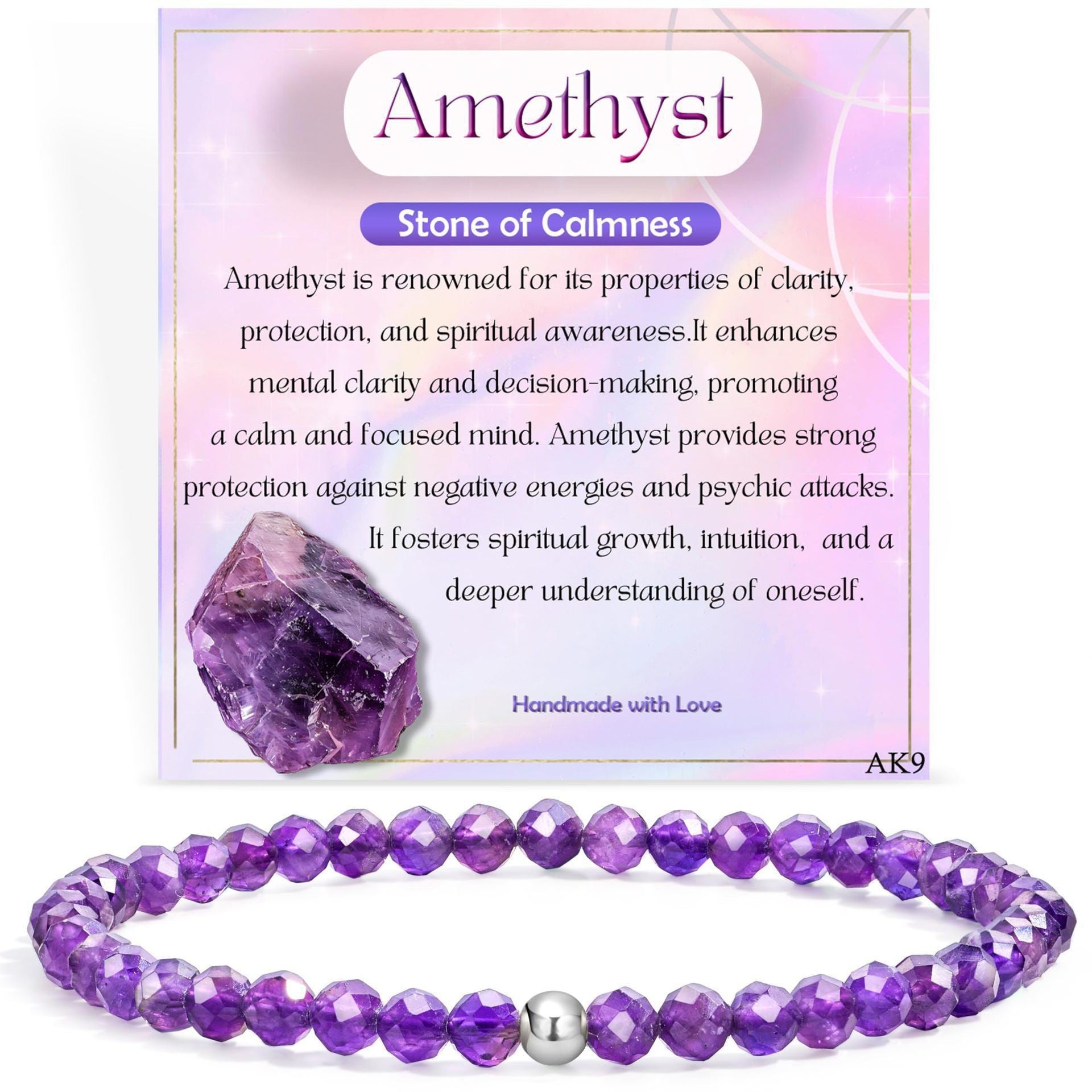 Wholesale 4mm rhomboid crystal bracelet