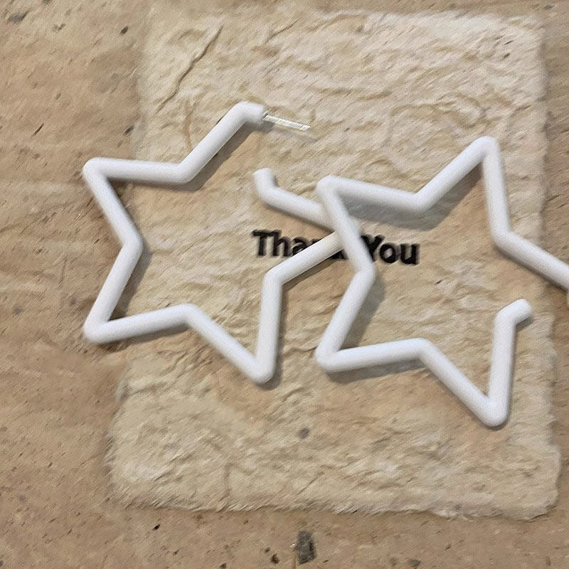 Wholesale Multicolor Star Earrings