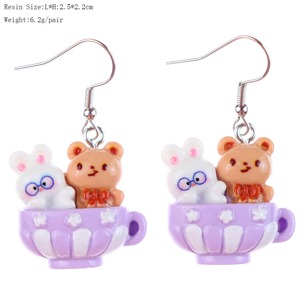 Wholesale  Cute Hot Air Balloon Paradise Earrings
