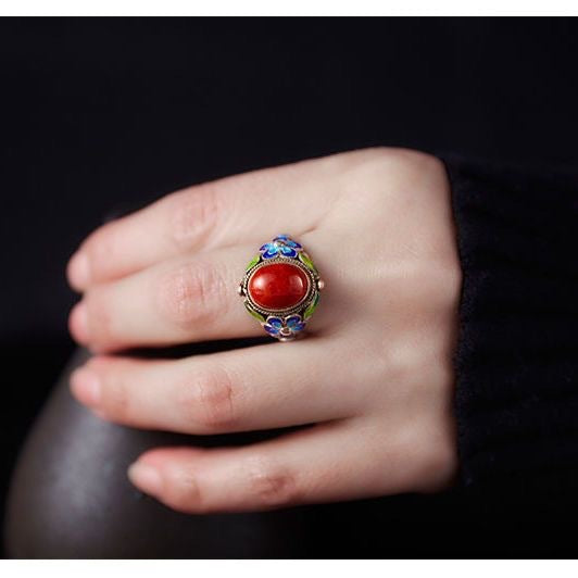 Wholesale Zinc Alloy Vintage Style Adjustable Ring Filigree Design Gift for Women