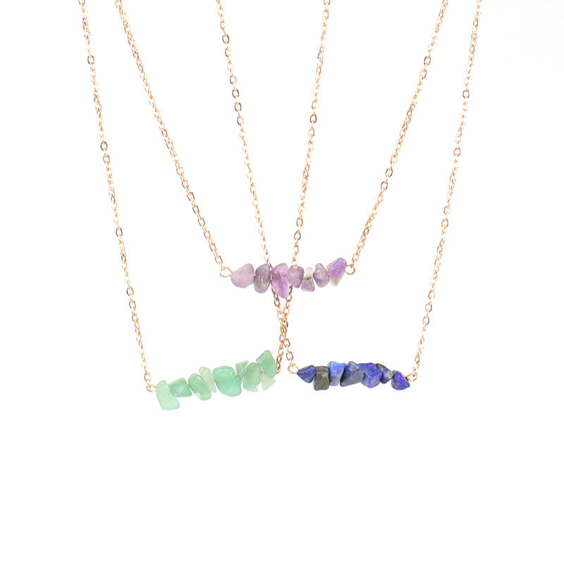 Wholesale Bohemian Style Natural Gravel Necklace