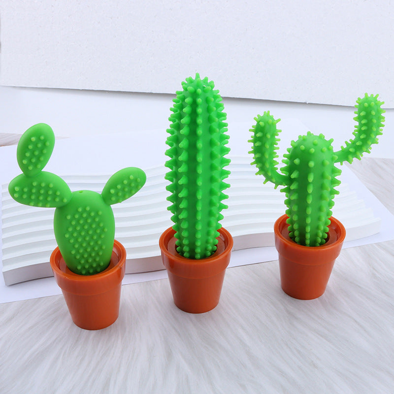 Wholesale Cartoon cactus stationery ballpoint pen