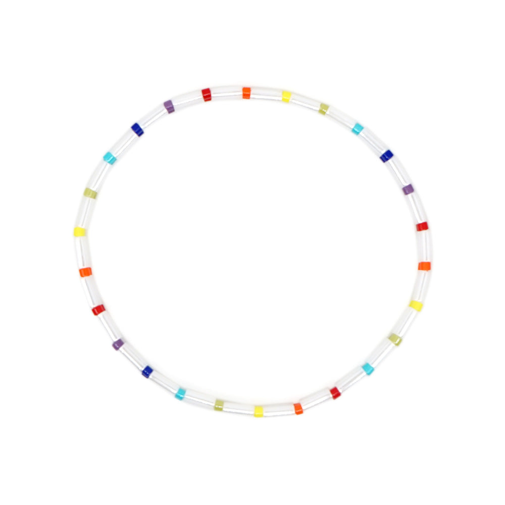 Wholesale Boho Ethnic Style Multi-layered Braided Gold Beaded Bracelet Layered Bracelet Set ACC-BT-GWL001