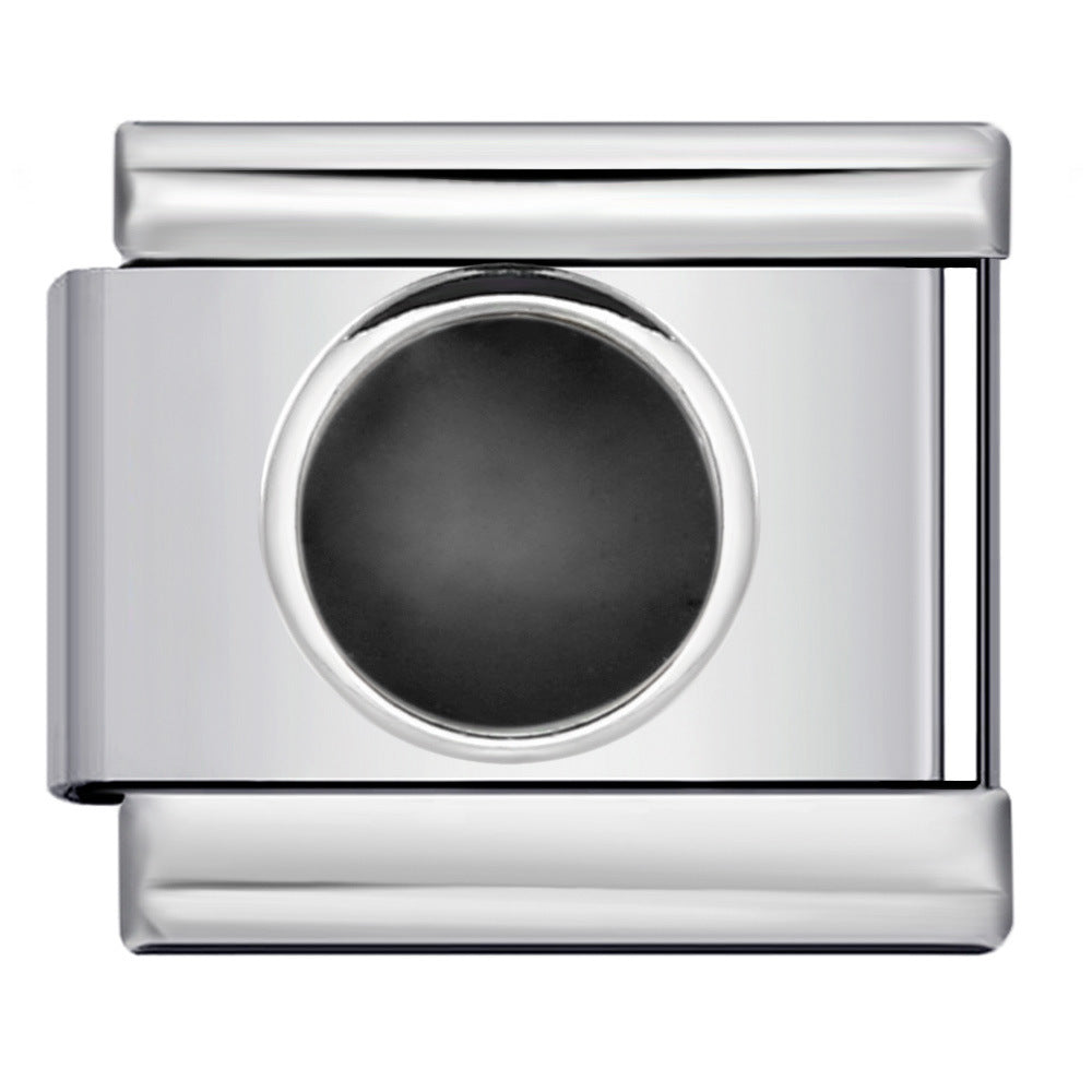 Wholesale Italian Charm Bracelet 9mm DIY Splicing Removable
Five-pointed star eyes Stainless Steel Composable Bracelet