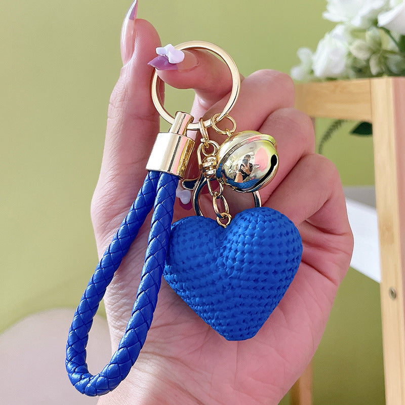 Wholesale Resin Yarn Love Keychain ACC-KC-YanG002