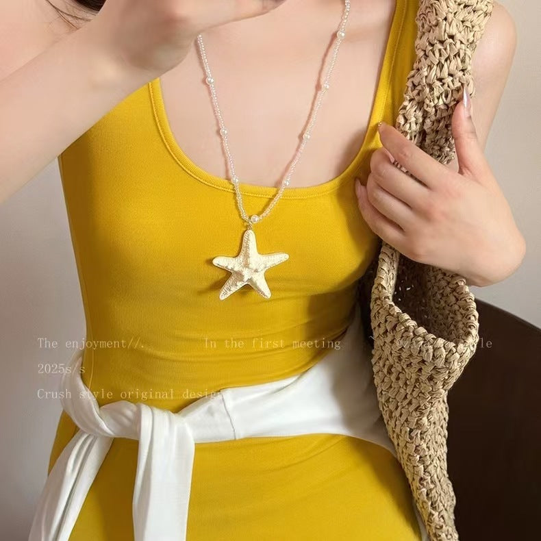 Wholesale  Natural Stone Shell Necklace