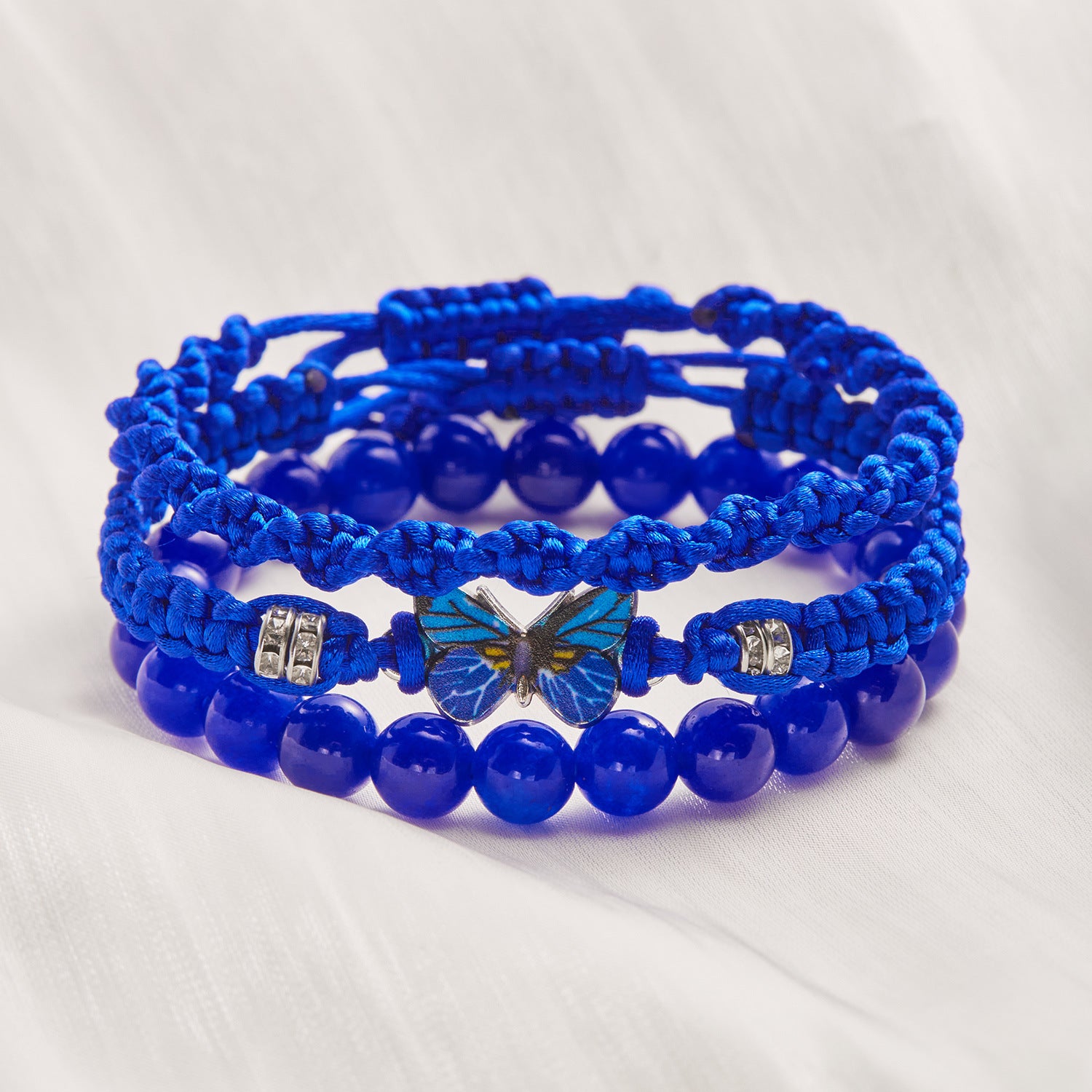 Wholesale  Bohemian Beaded Bracelet suit Wings Tassel  Bodhi Beads Rice Beads Multi-layer Bracelet