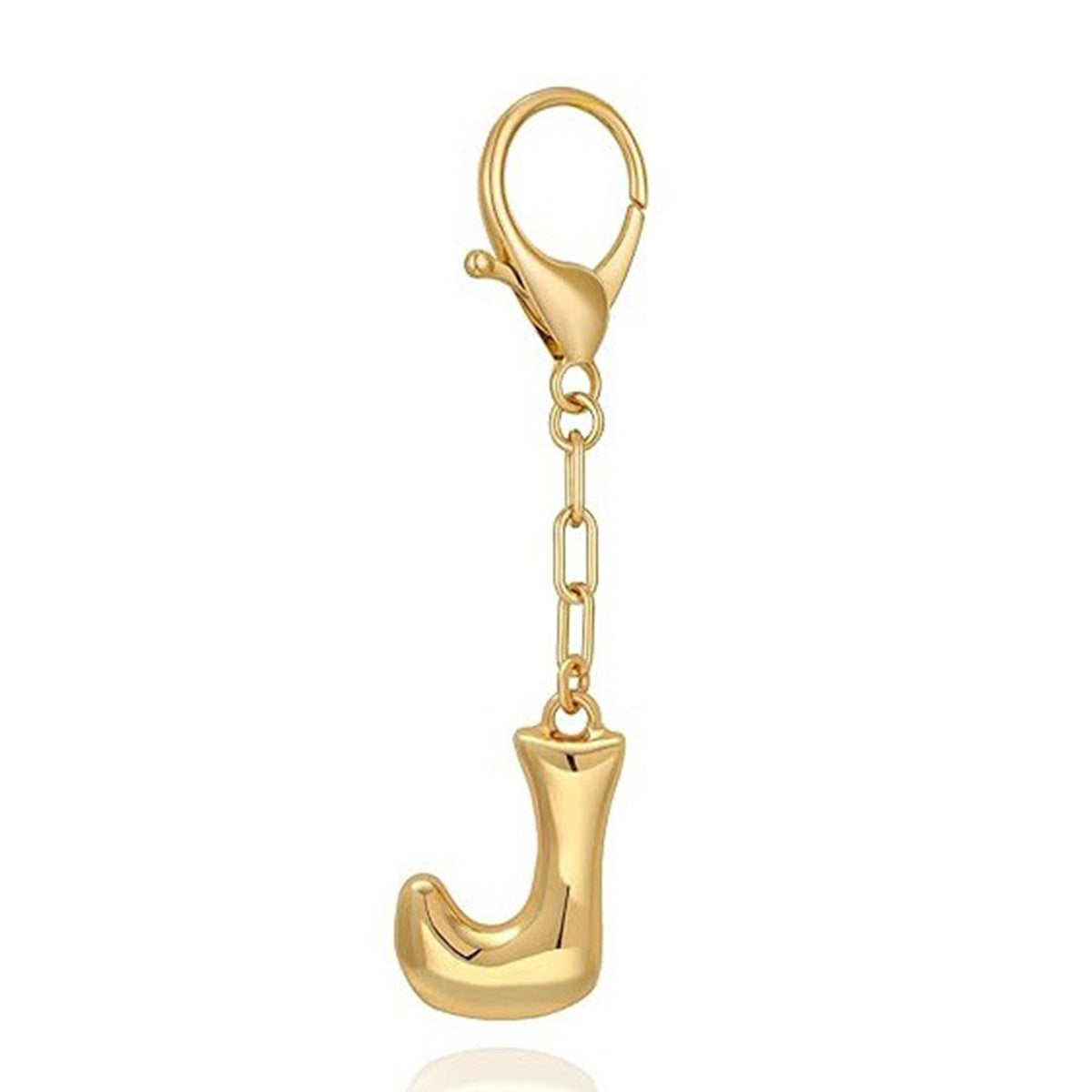 Wholesale 26 Bubble Letter Metal English Letter Keychain