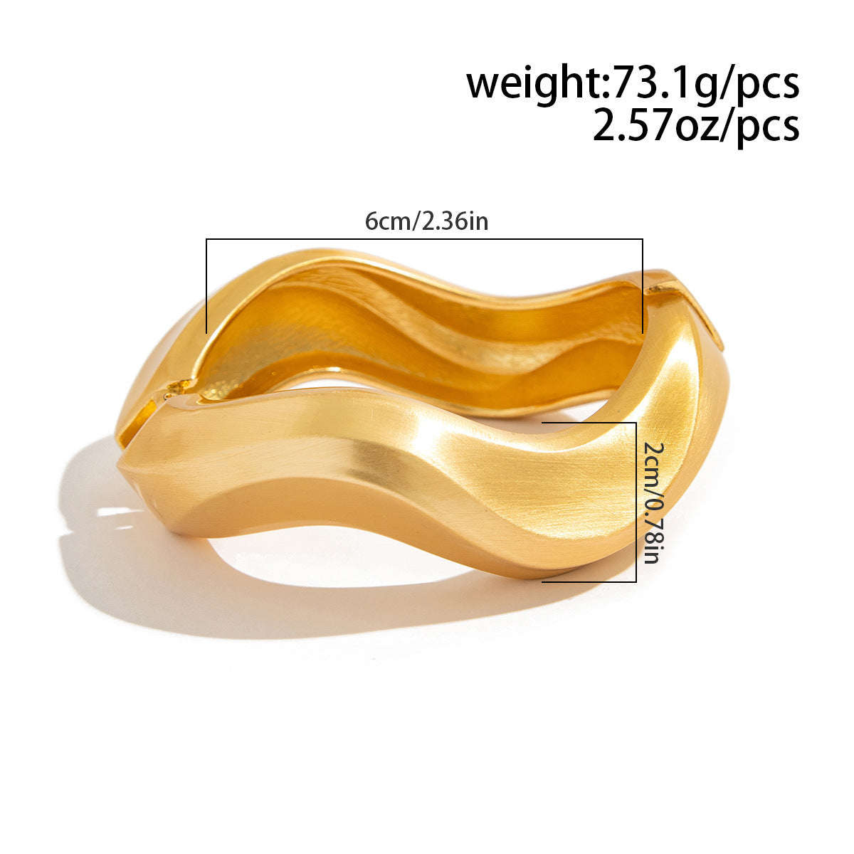 Wholesale Electroplated Metal Punk Irregular Wide Cuff Bracelet For Women Spring Clasp Stylish Fashion Accessory For Resale And Gift