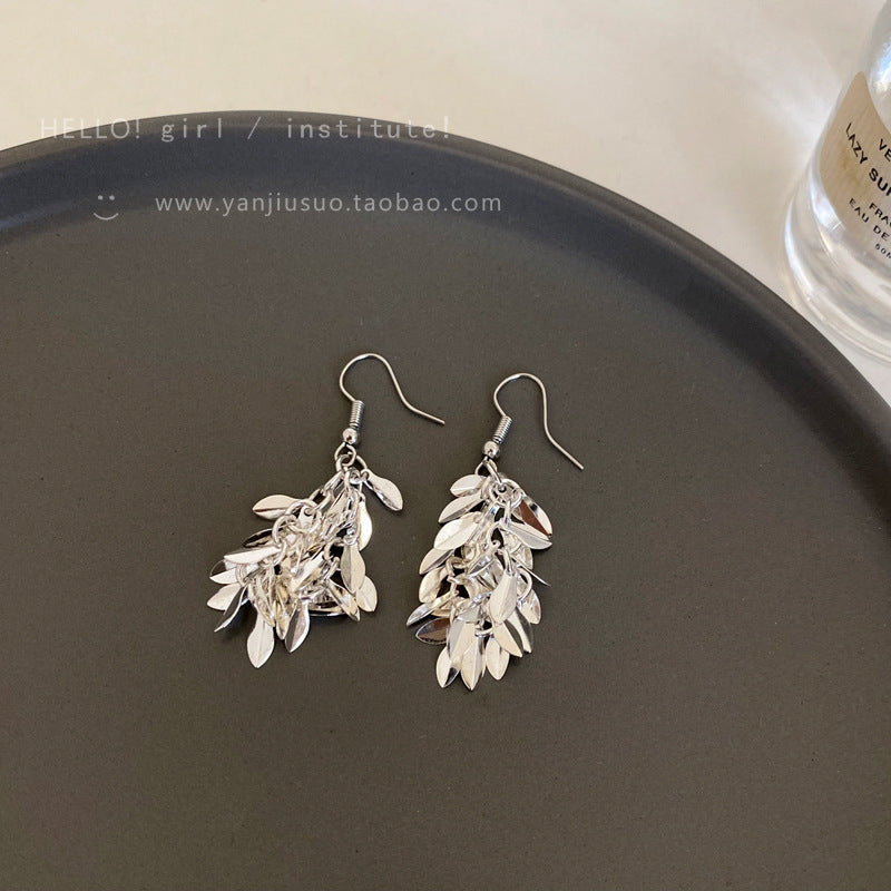 Wholesale Shiny Wheat Tassel Earrings