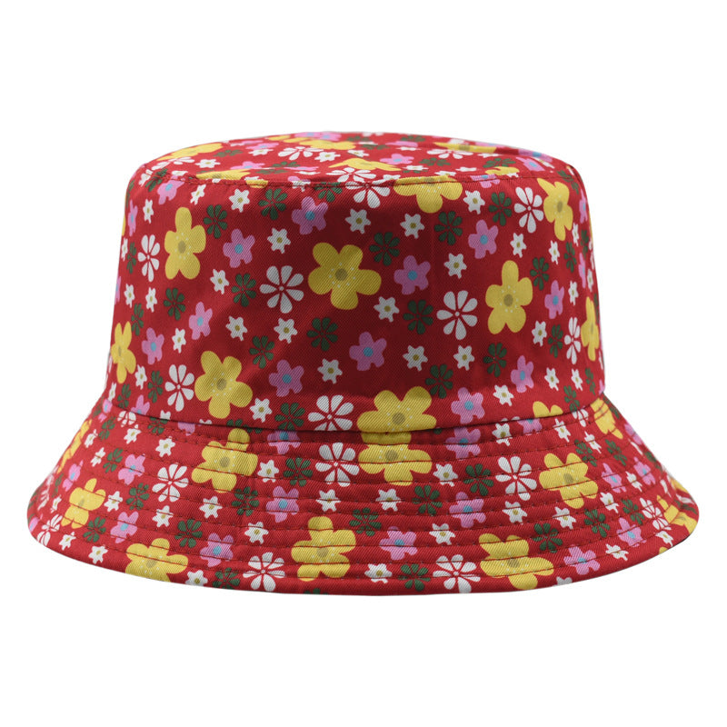 Wholesale Vintage Printed Fashion Cartoon Graffiti Bucket Hat ACC-HT-Xiny013