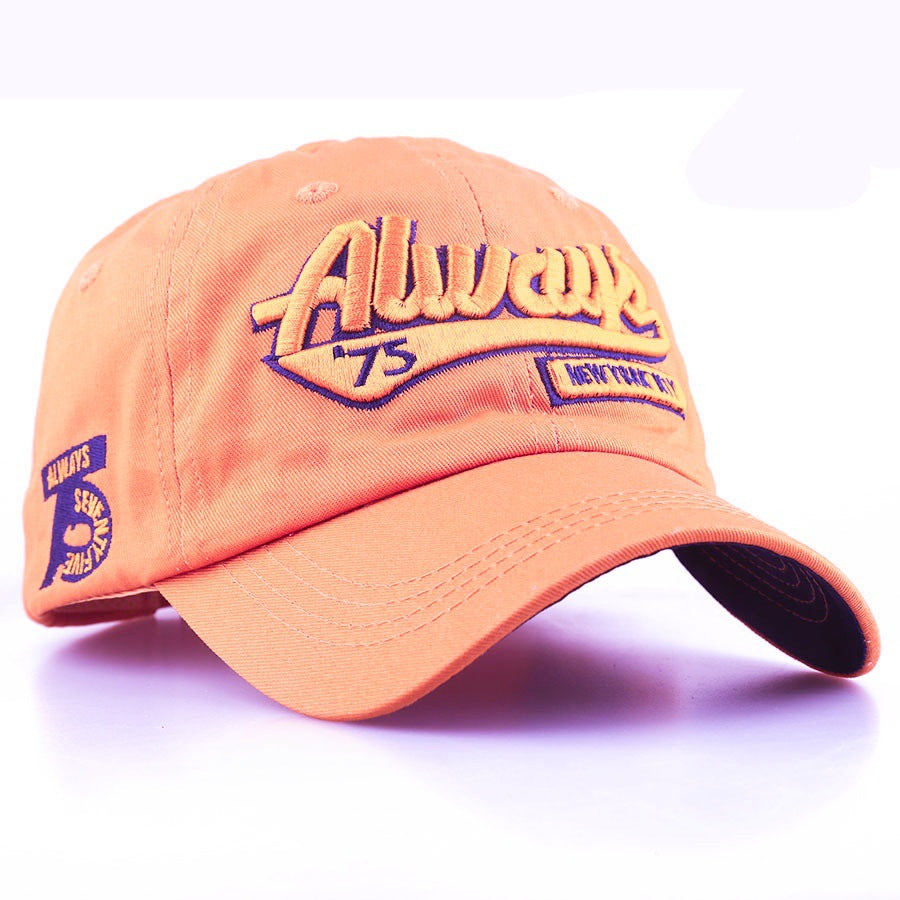 Wholesale Fashionable letter embroidered baseball cap