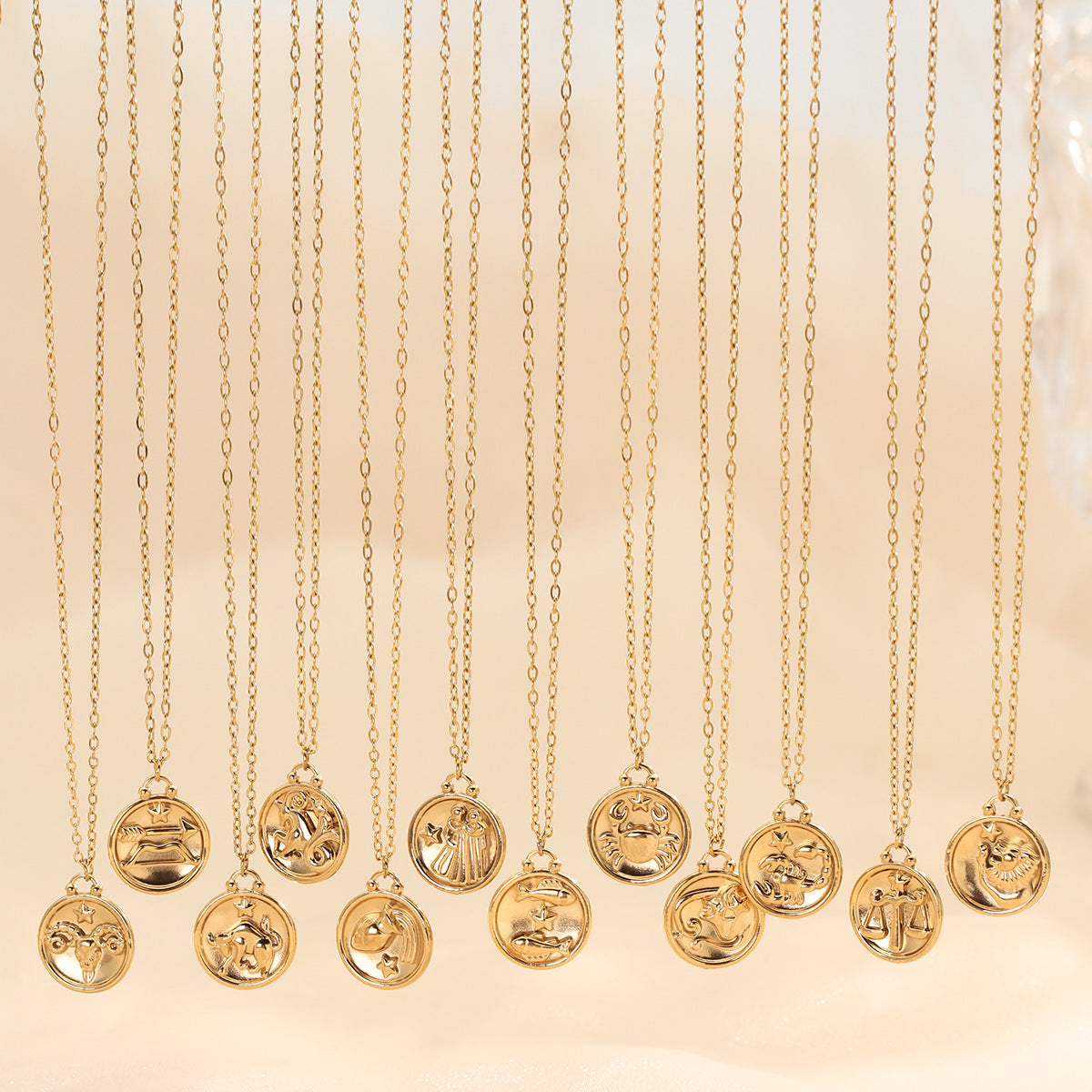Wholesale Stainless Steel 18K Gold Plated Contion Necklace,  Fashion Jewelry Accessory for Gifts