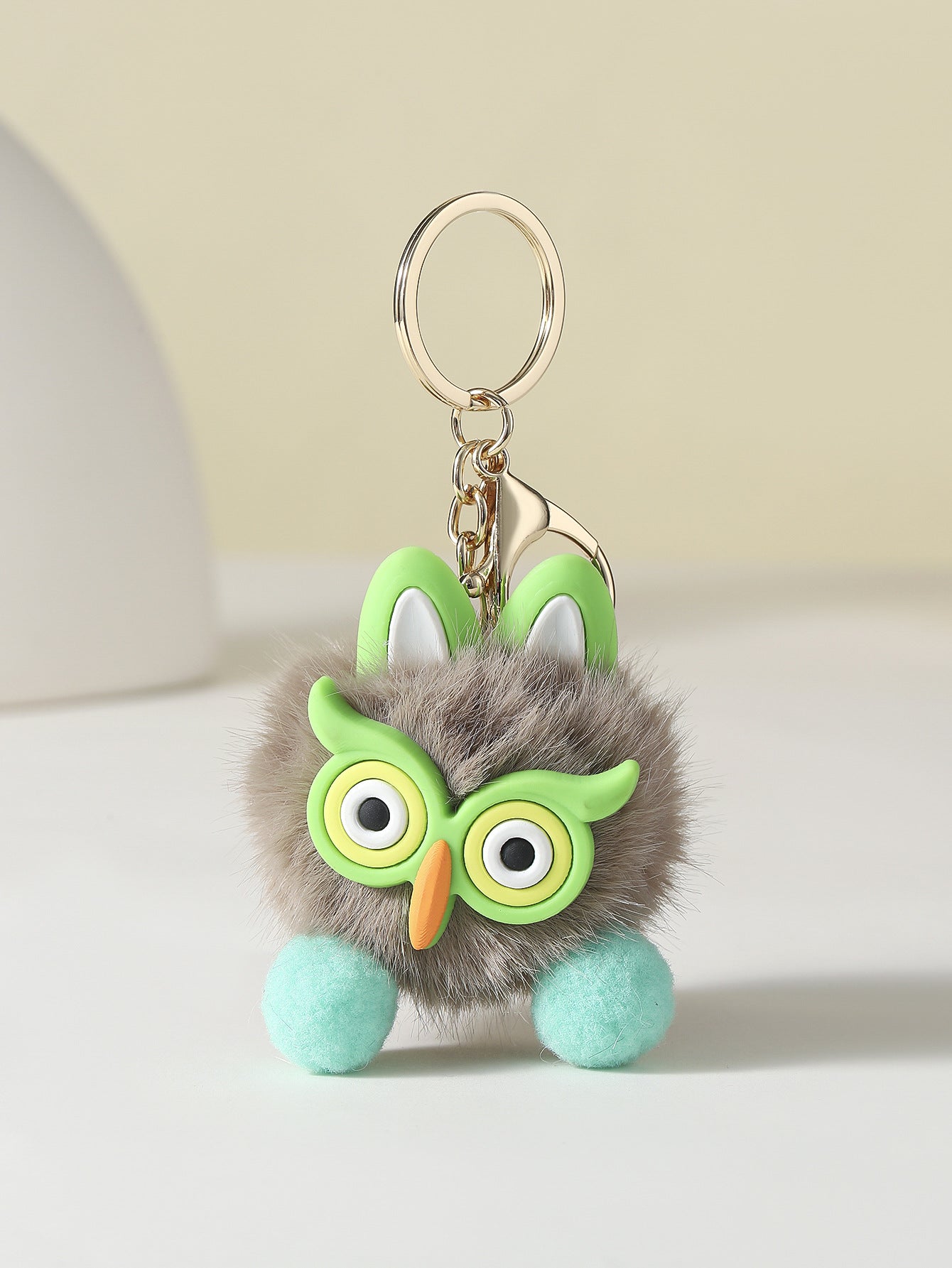 Wholesale Cartoon Plush Owl Keychain Creative Keychain Cute Keychain ACC-KC-RongR022