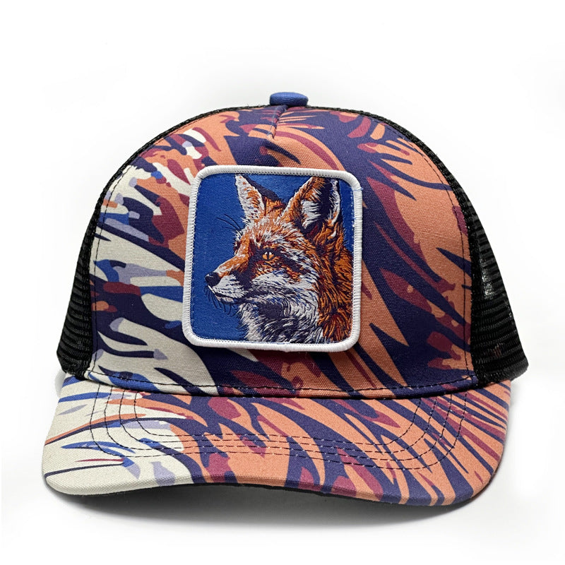 Wholesale Animal embroidery baseball cap