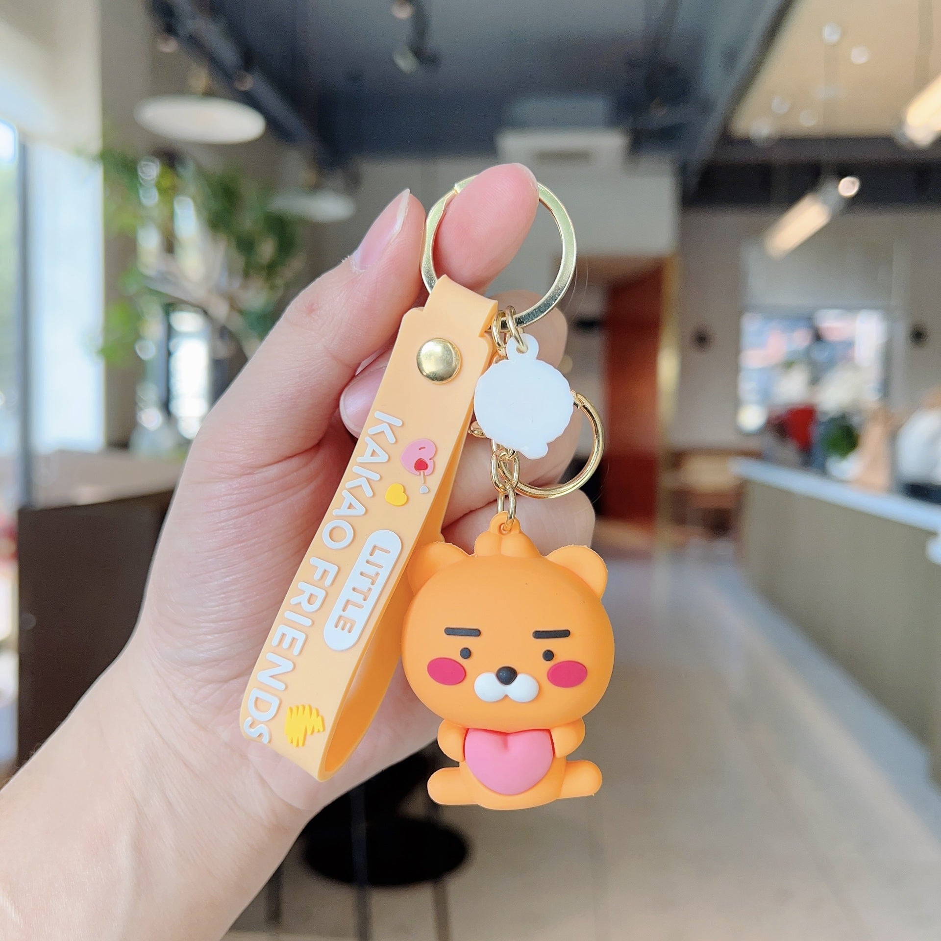 Wholesale Cartoon Cute PVC Keychain ACC-KC-WenChuan005